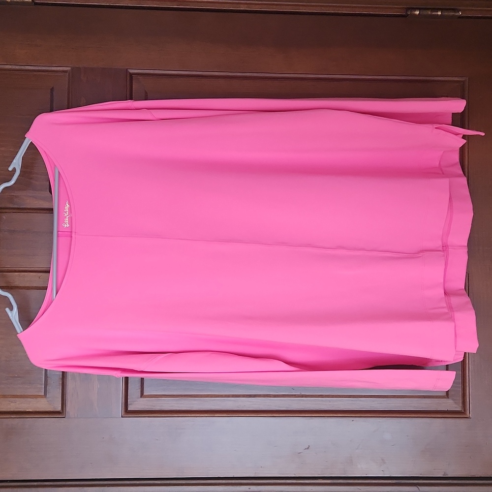 Lilly Pulitzer long sleeve bright pink.